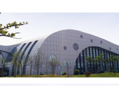 古交会议中心外景网架工程